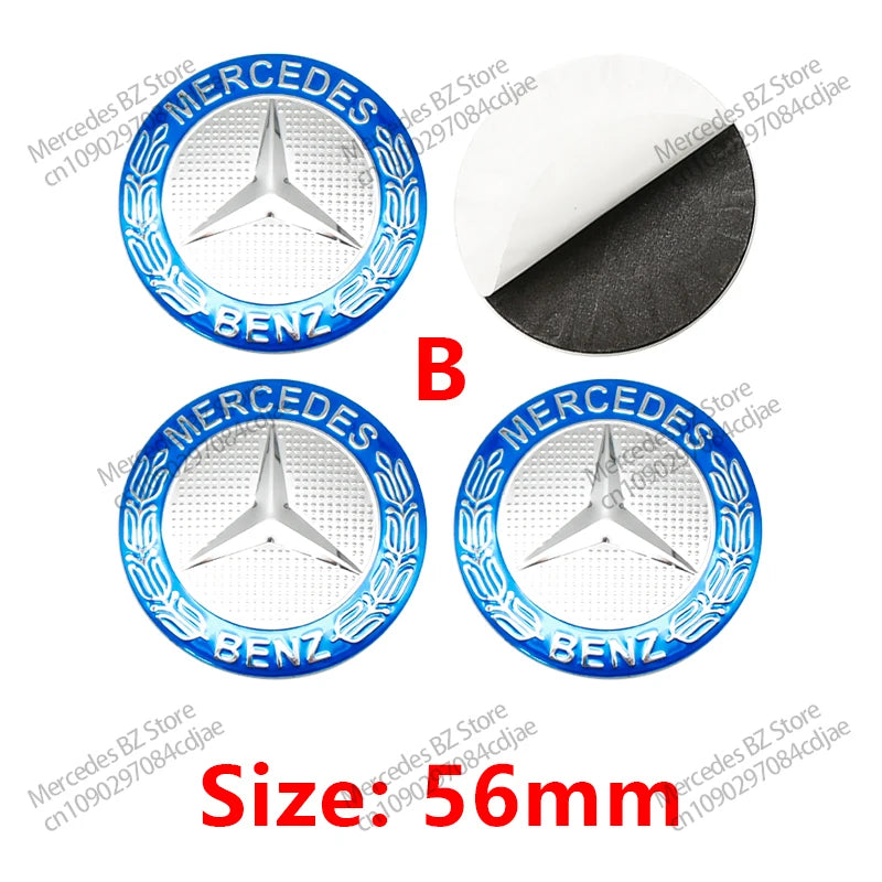Wheel Center Caps or Stickers – Set of 4