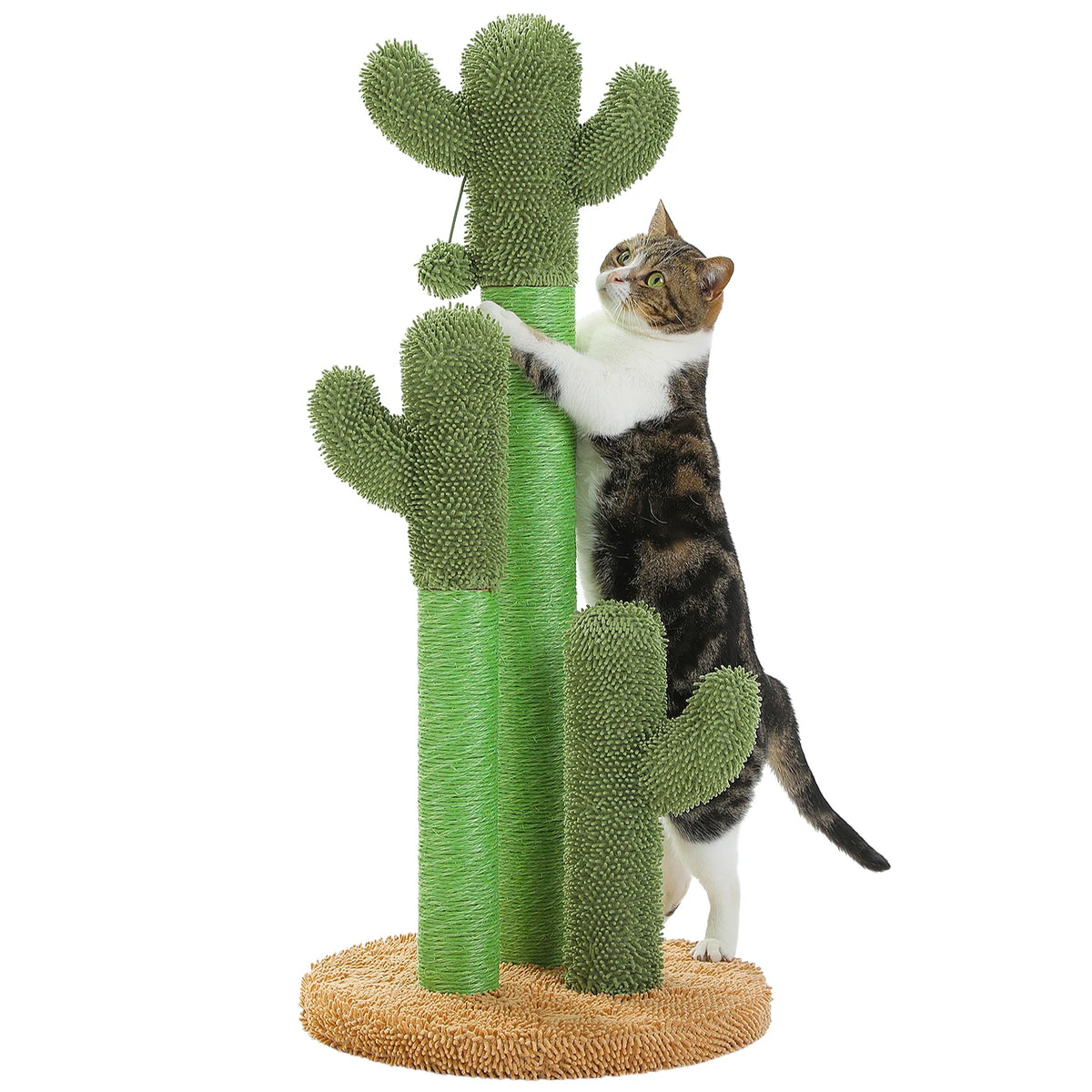83cm Cactus Cat Scratching Post with Three Poles