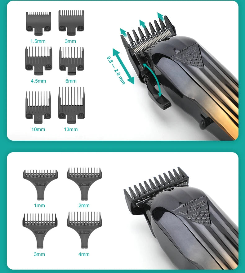 VGR 644 Rechargeable Hair Clipper & Trimmer