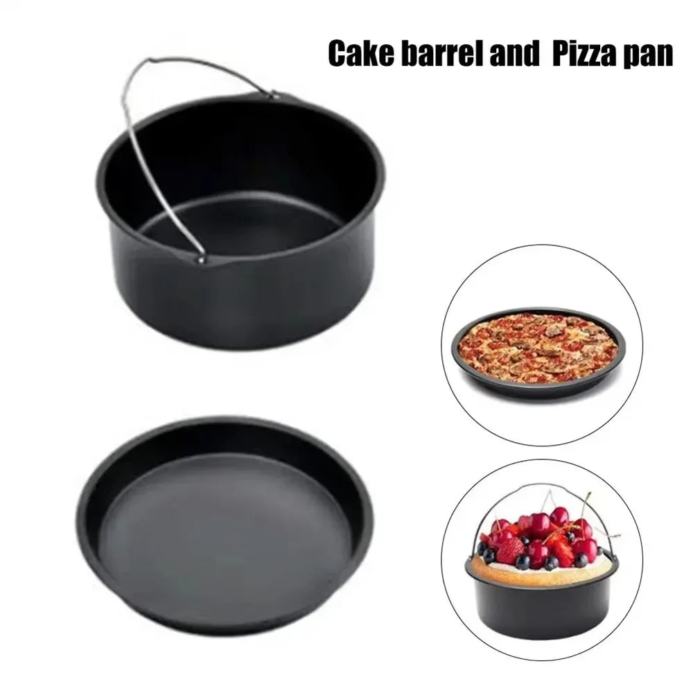 Carbon Steel Cake Pan with Handle, Multiple Sizes