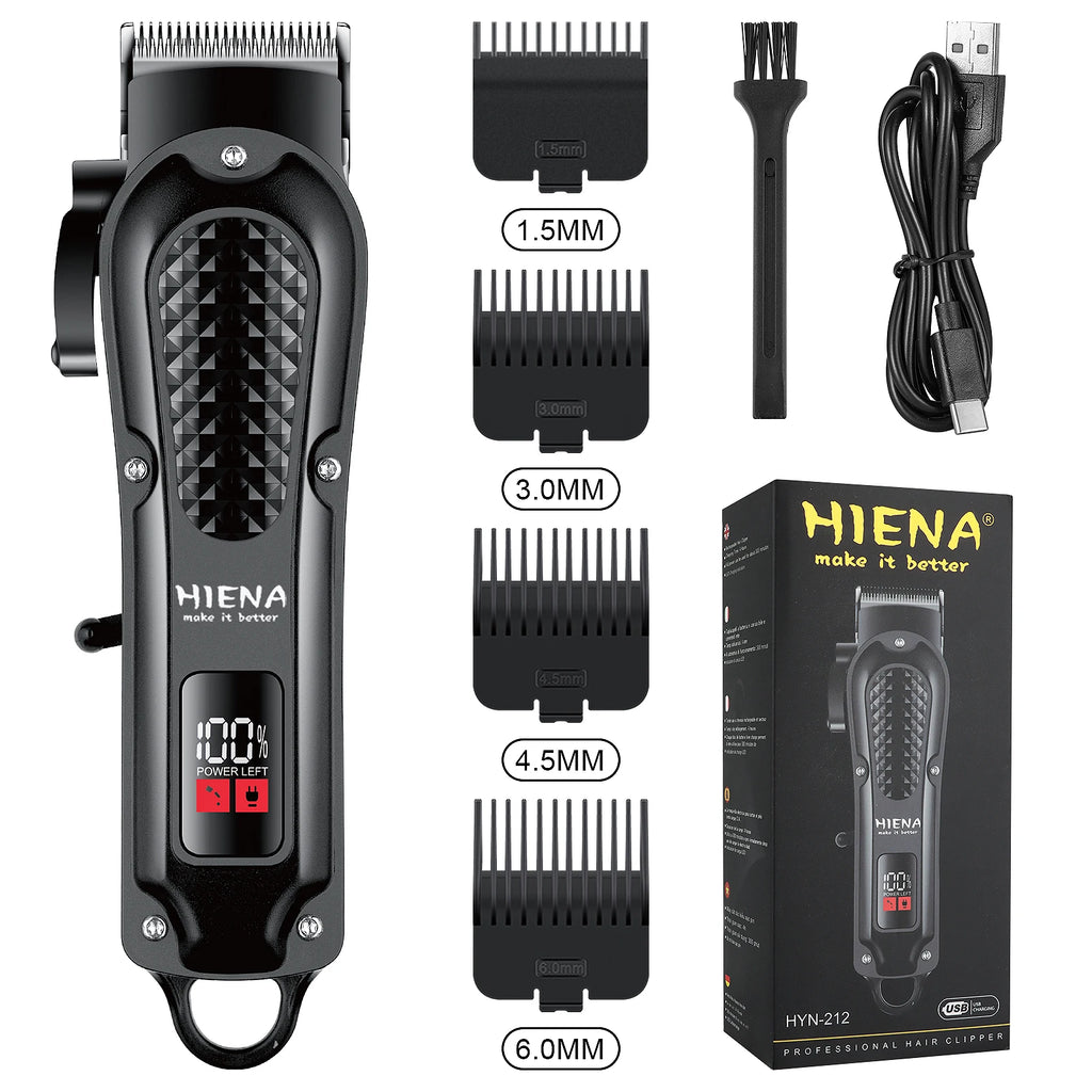 HIENA 212 Rechargeable Cordless Hair Clipper