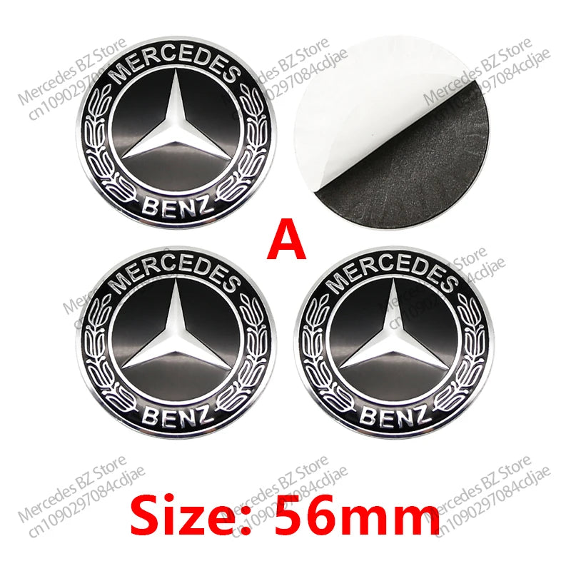 Wheel Center Caps or Stickers – Set of 4