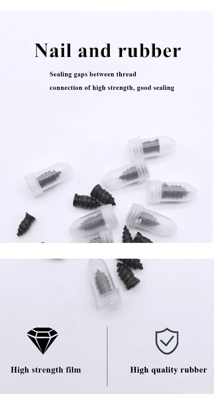 Rubber Tire Repair Nails – Assorted Packs