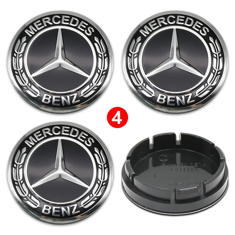Wheel Center Caps or Stickers – Set of 4