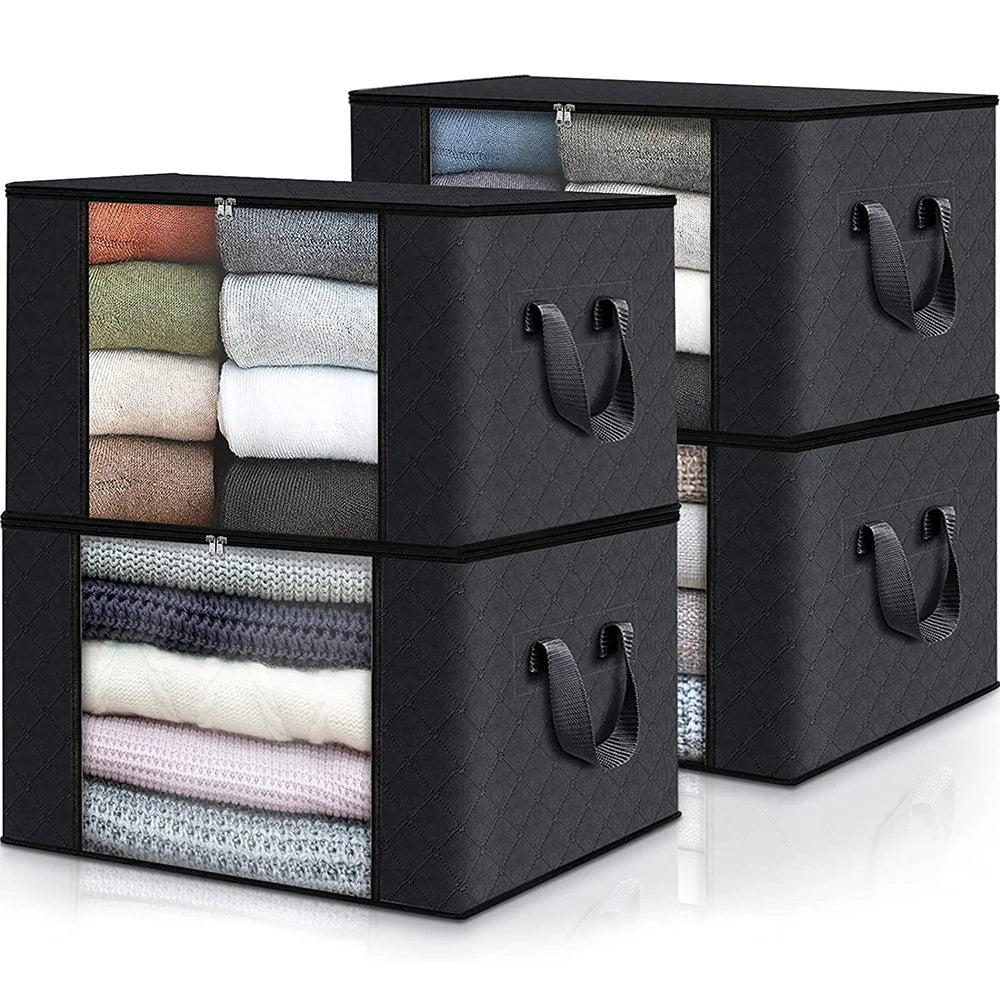 Foldable Clothing & Blanket Storage Bag – 60 × 45 × 35 cm