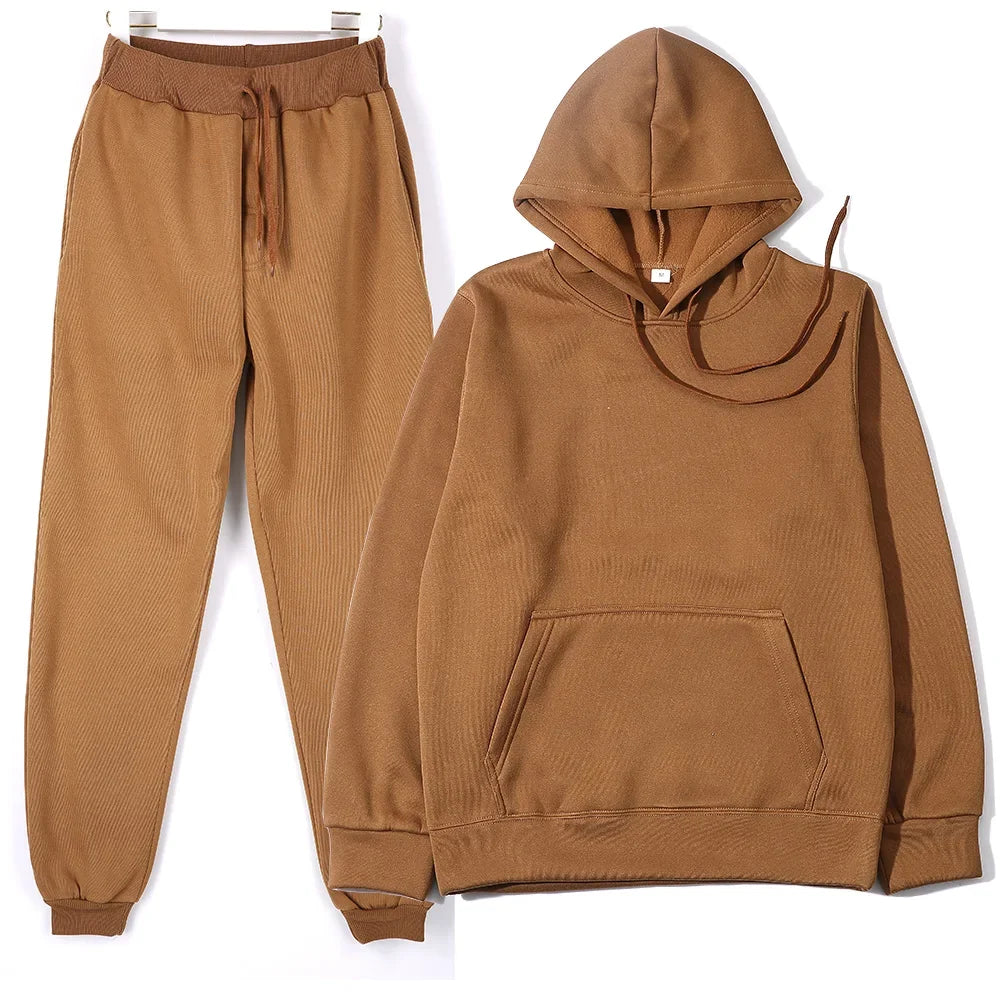 Men's Two-Piece Hoodie & Jogger Tracksuit