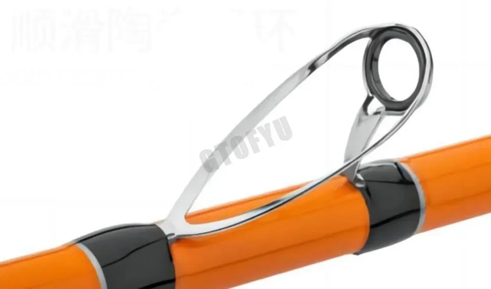 Three-Piece Carbon Surf Rod — 3.3–4.2 m