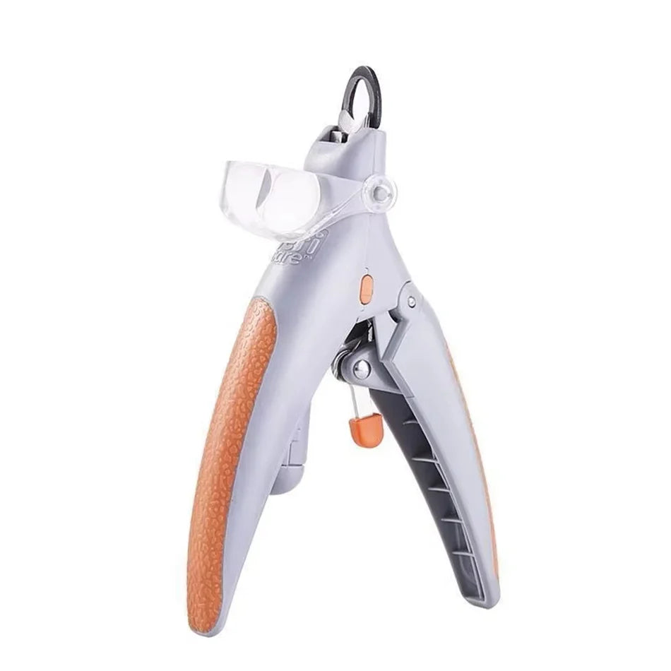 LED Pet Nail Clippers with 5X Magnifier