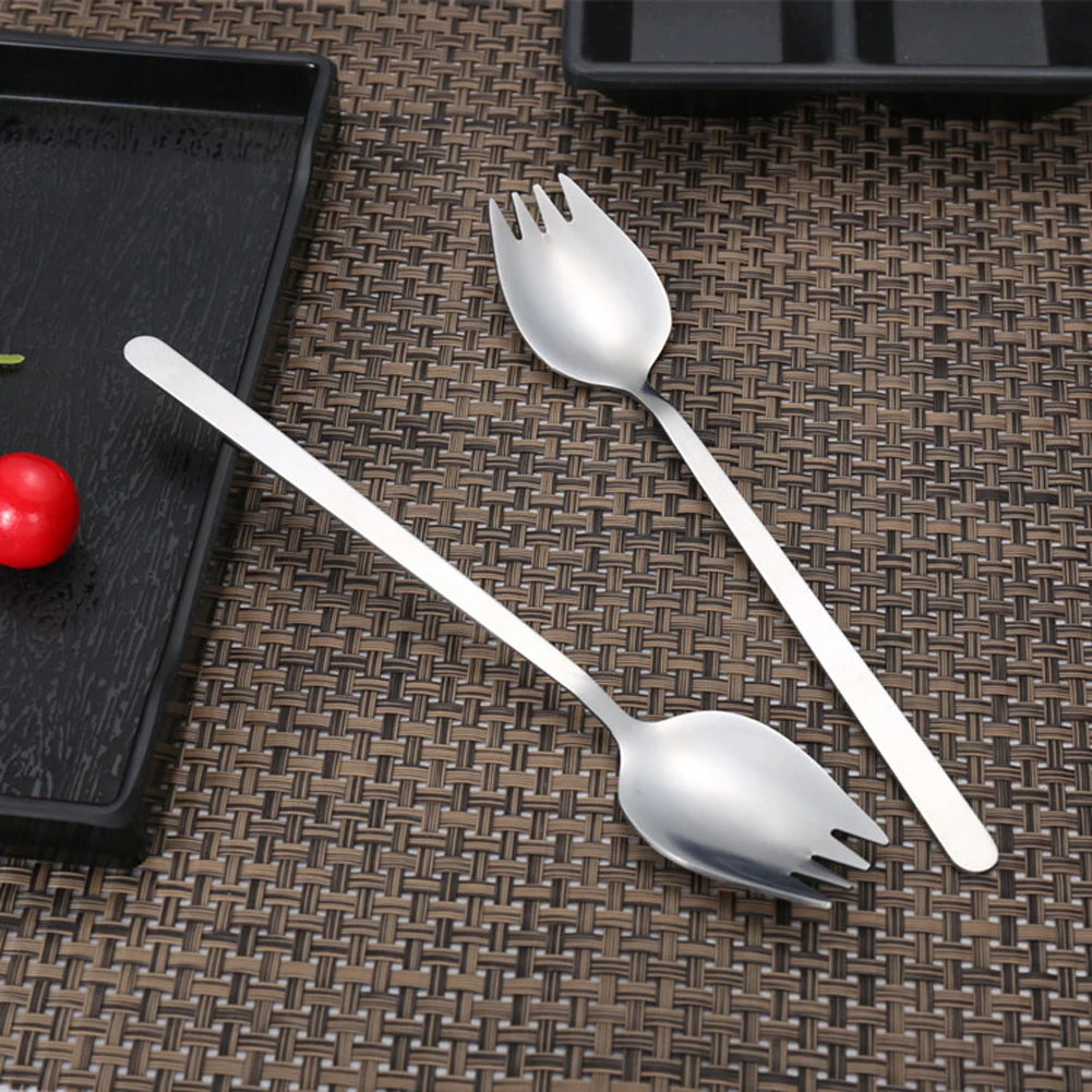 Stainless Steel Sporks — 5 Pieces