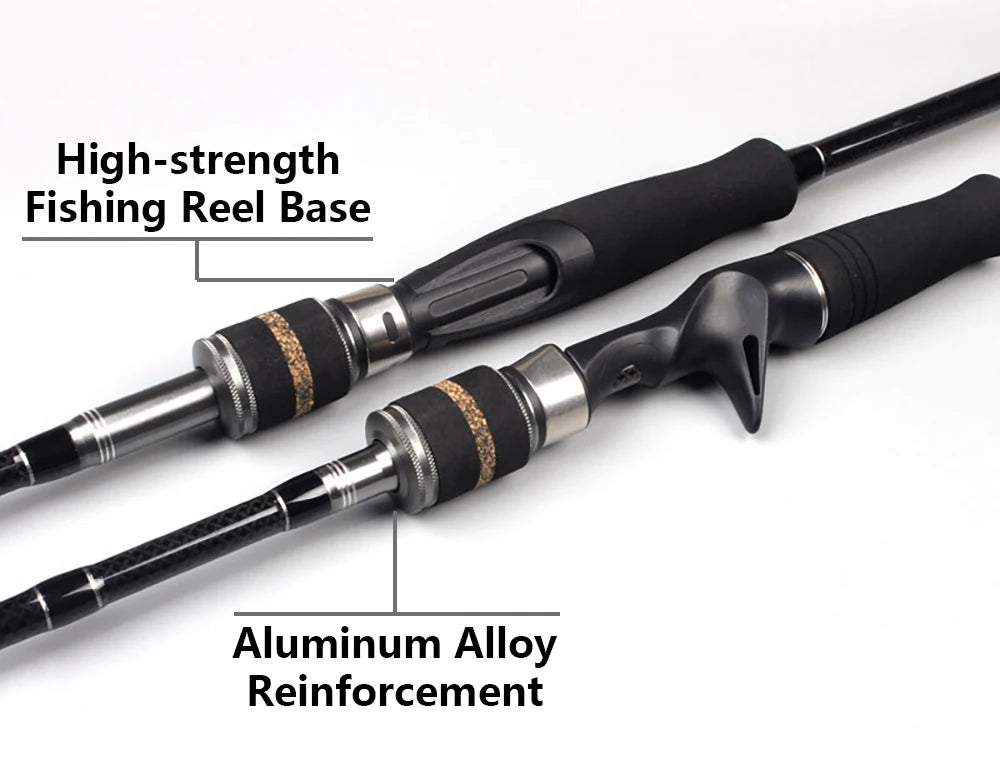 Carbon Fishing Rod with Two Tips — 2.7 or 3 m