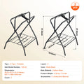 SucceBuy Folding Steel Saddle Rack