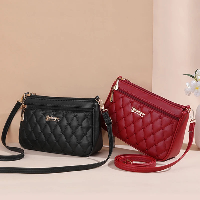 Yogodlns Women's Embellished PU Shoulder Bag