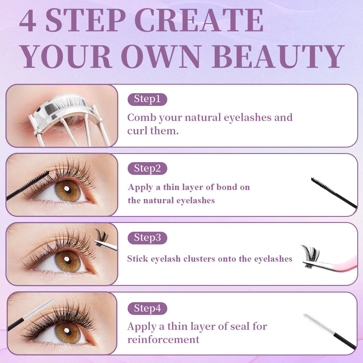SEXYSHEEP Lash Bond & Seal – Assorted Sets