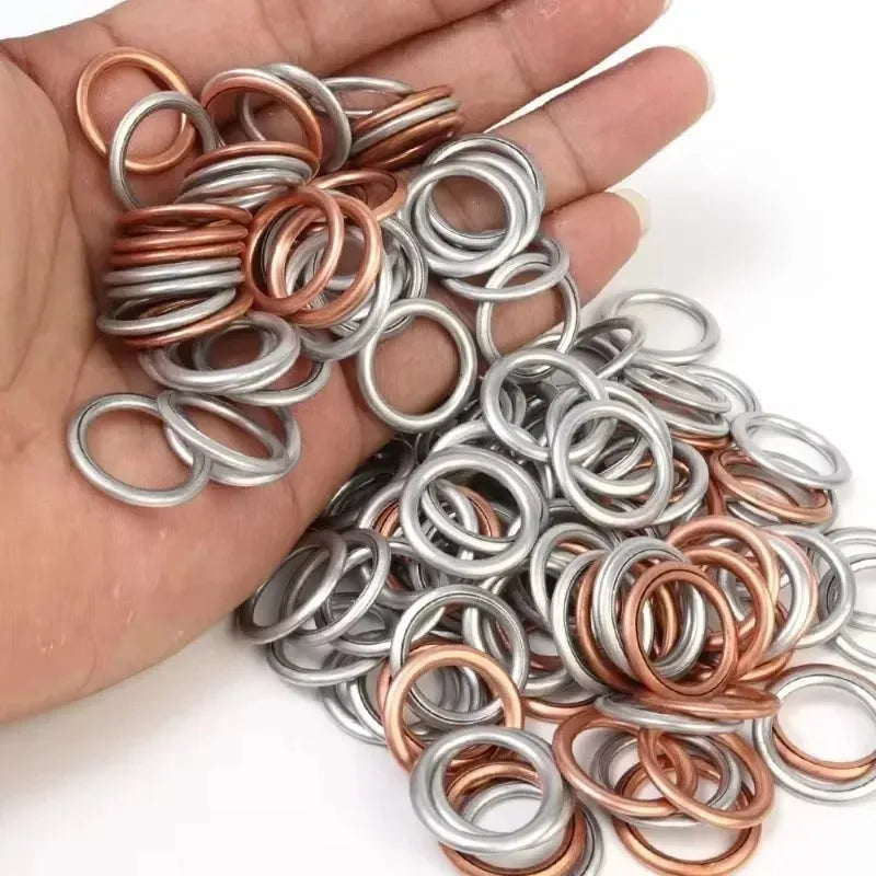 Copper & Aluminum Oil Drain Plug Washer Packs