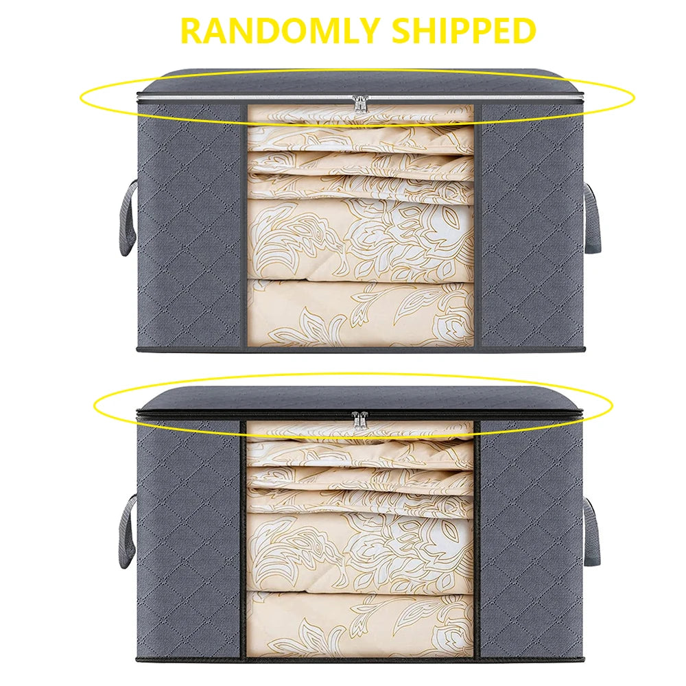 Foldable Clothing & Blanket Storage Bag – 60 × 45 × 35 cm