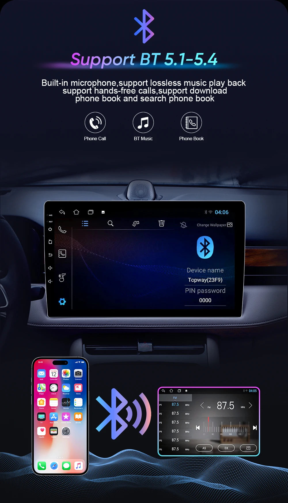 10-Inch Car Stereo for Ford Explorer 2011–2019