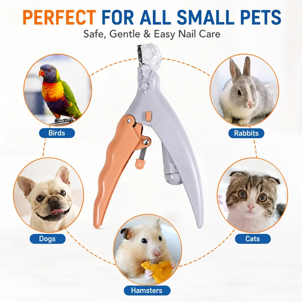 LED Pet Nail Clippers with 5X Magnifier