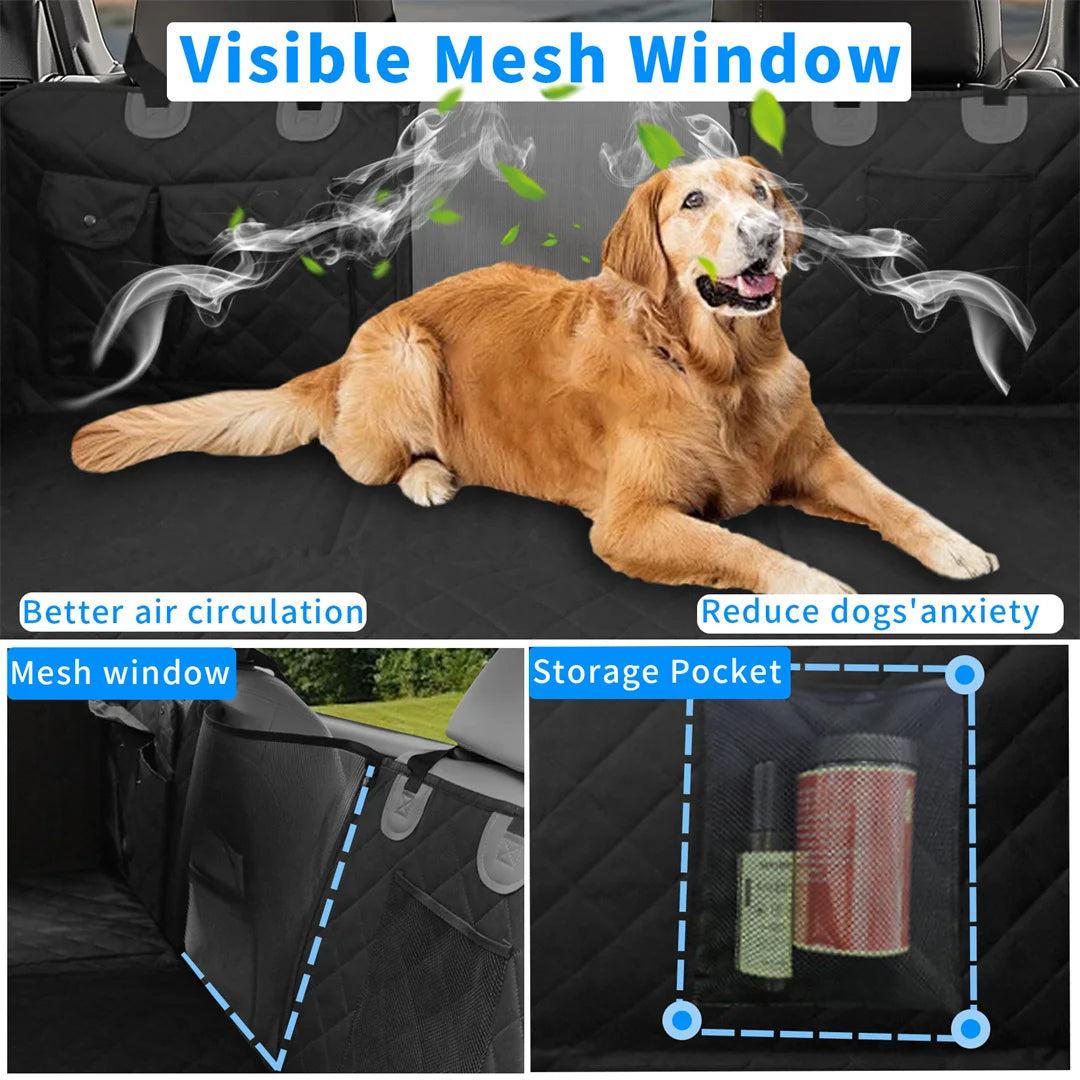 BINGOPAW Dog Back Seat Cover & Seat Extender