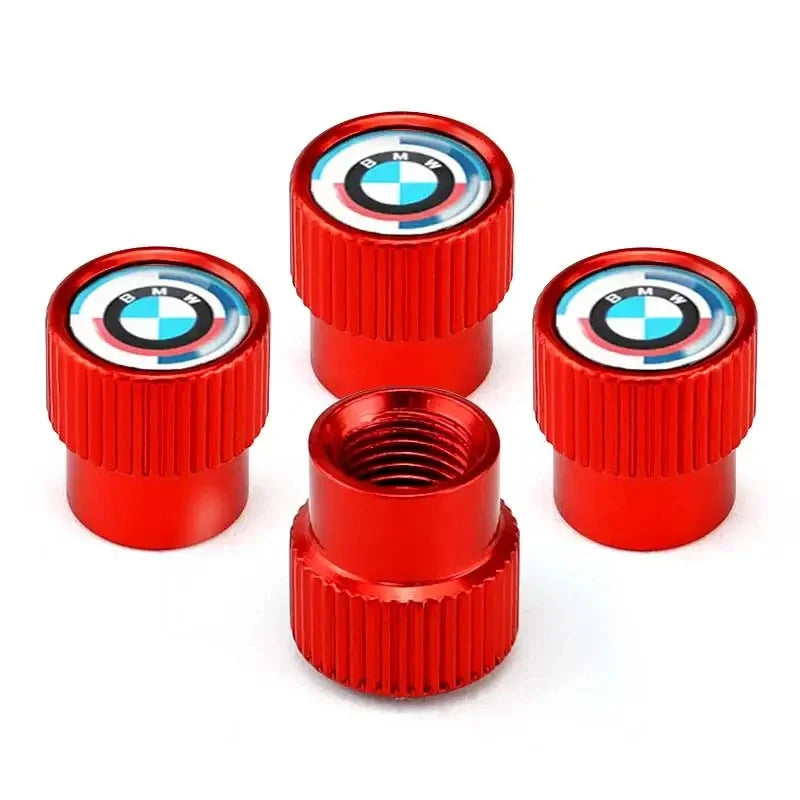 M-Power Design Aluminum Tire Valve Caps – Set of 4