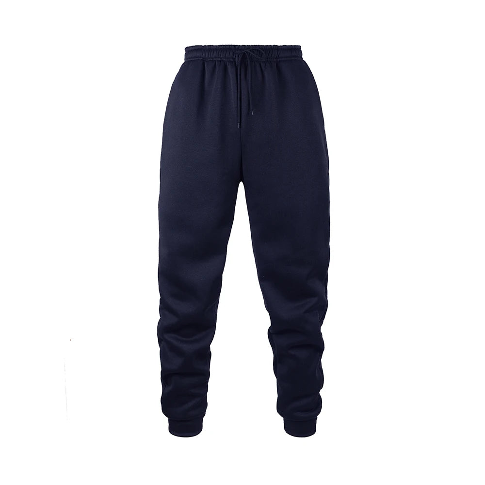Men's Fleece-Look Elastic-Waist Joggers