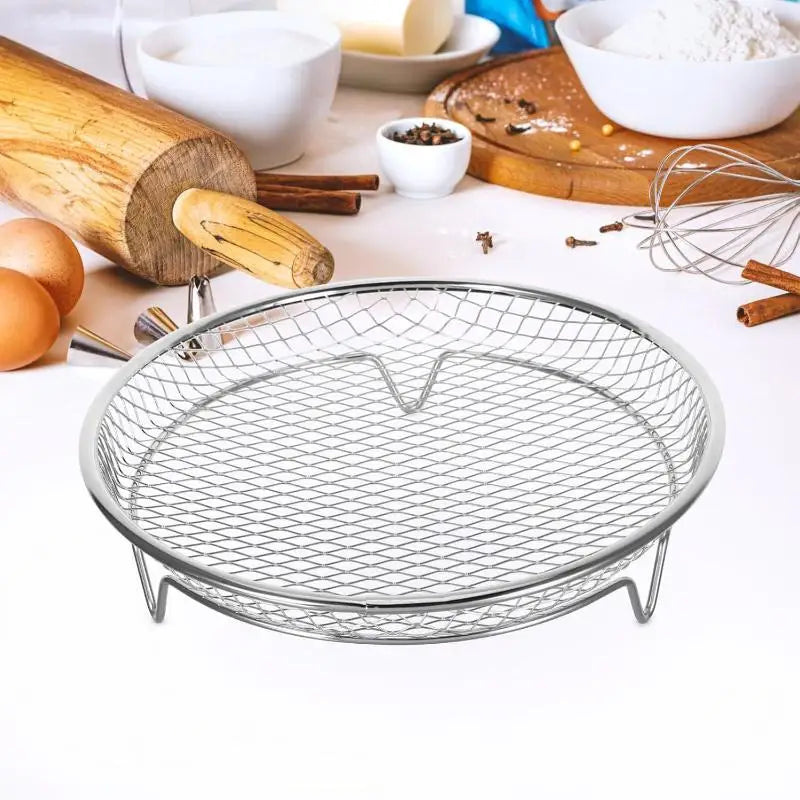 Stackable Stainless Steel Air Fryer Rack