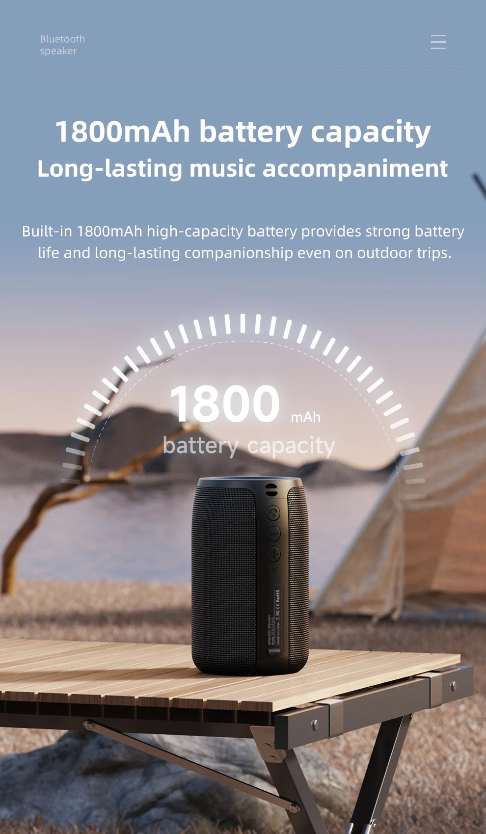 ZEALOT S32 Portable Bluetooth Speaker