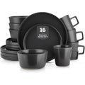 FEB.WIND Matte Black Ceramic Dinnerware