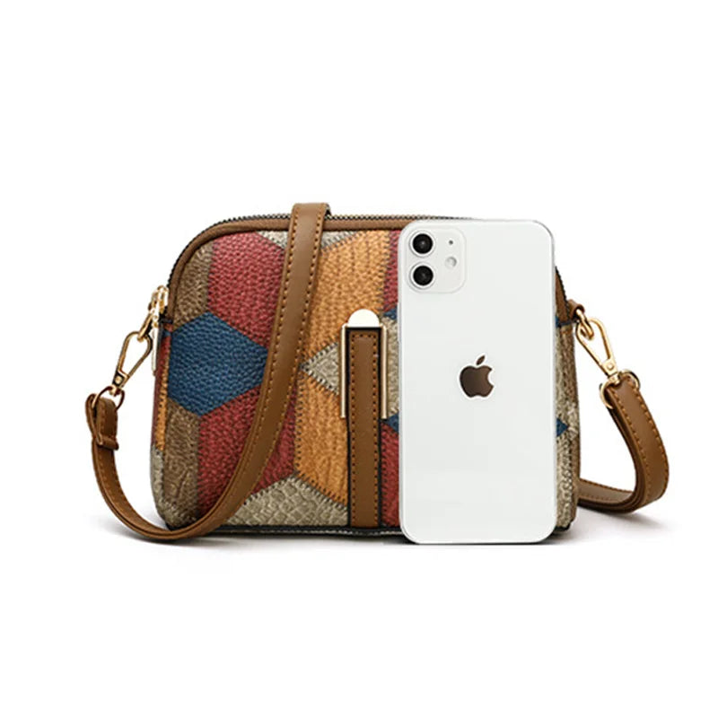 Yogodlns Women's Plaid Shoulder Bag