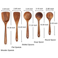 Teak Wood Cooking Utensils — Assorted Sets