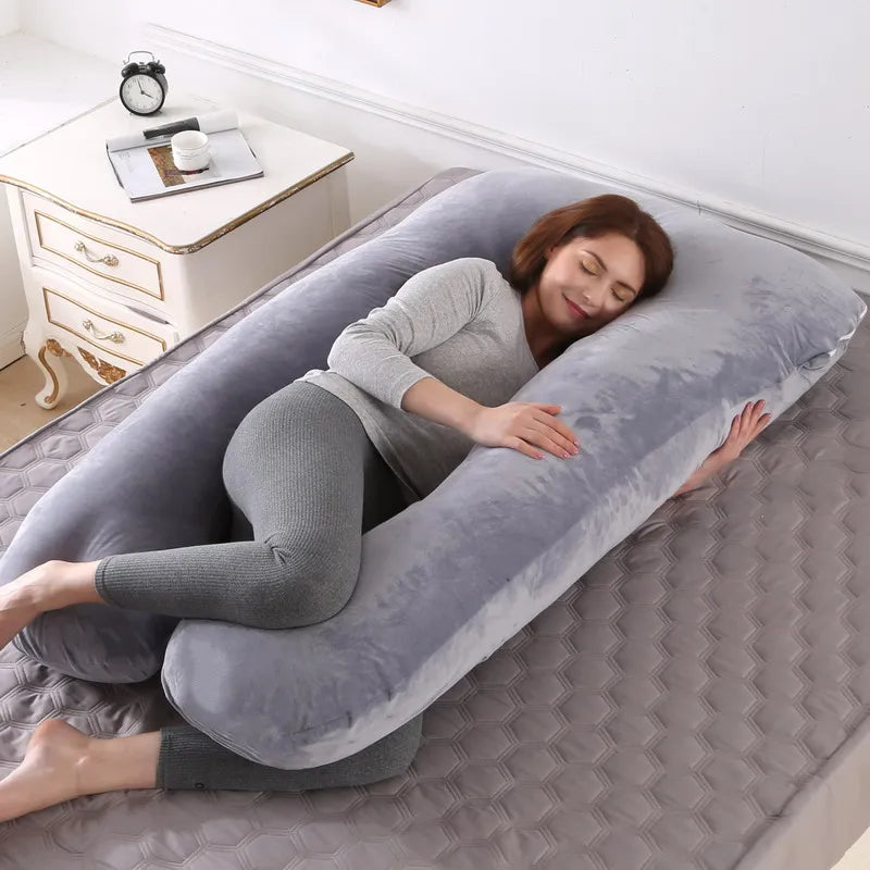 U-Shaped Maternity Support Pillow – 120 × 70 cm