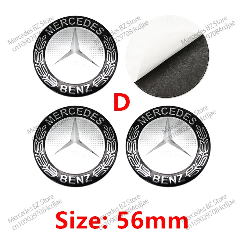 Wheel Center Caps or Stickers – Set of 4