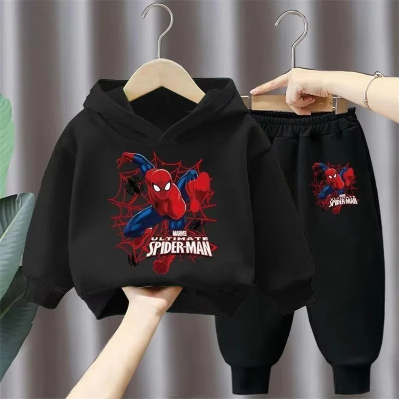 Children's Cartoon Sweatshirt and Pants Set