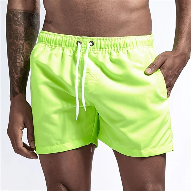 Men's Swim Trunks with Mesh Lining