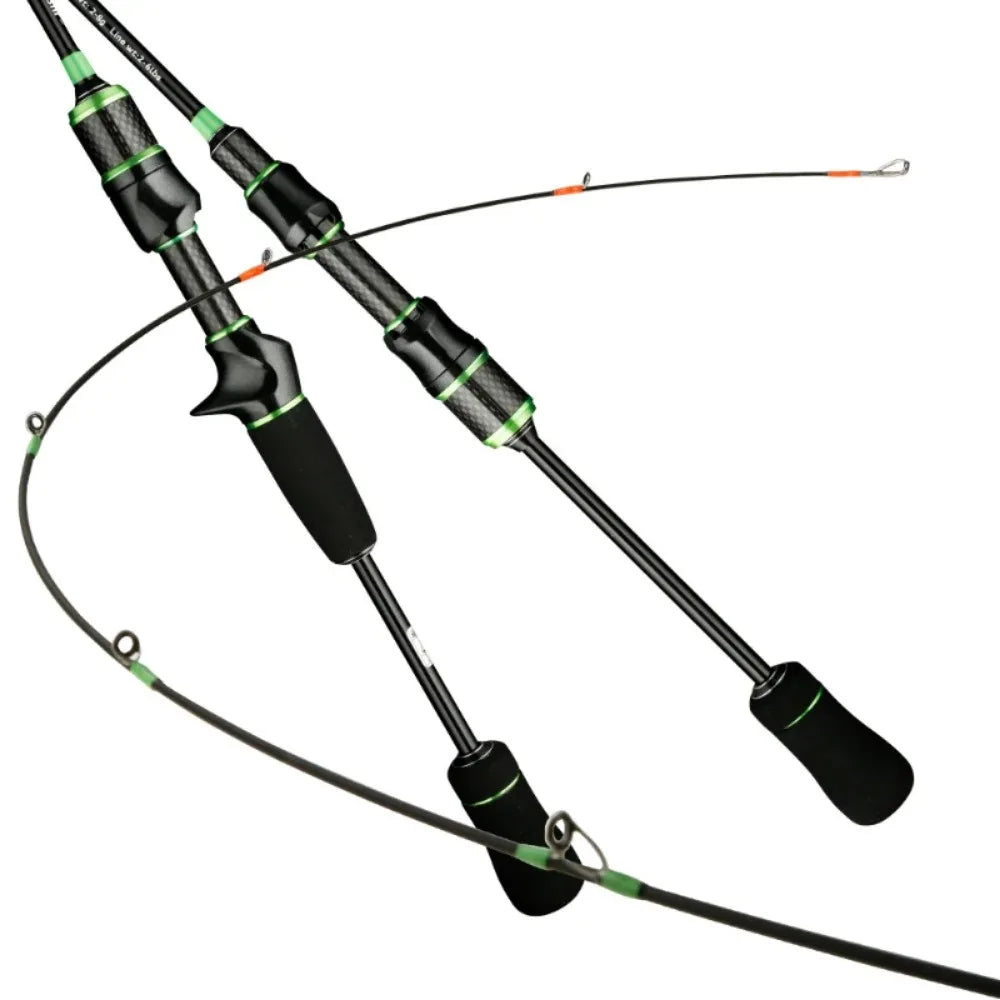 Ultralight Carbon Fishing Rod — Casting or Spinning