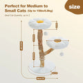 92cm Flower Cat Tree with Two Perches