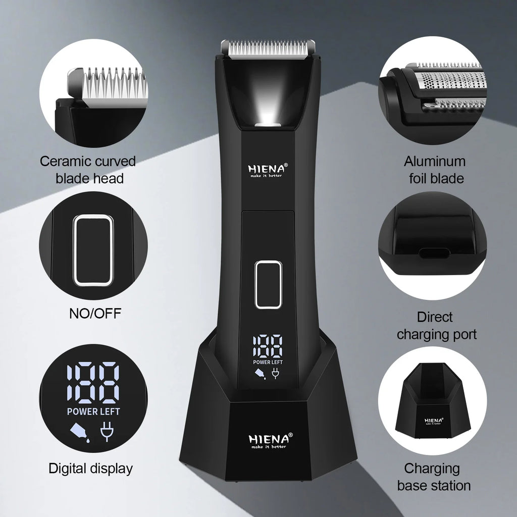 Rechargeable Body Hair Trimmer