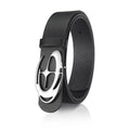 Men's Smooth-Buckle PU Belt