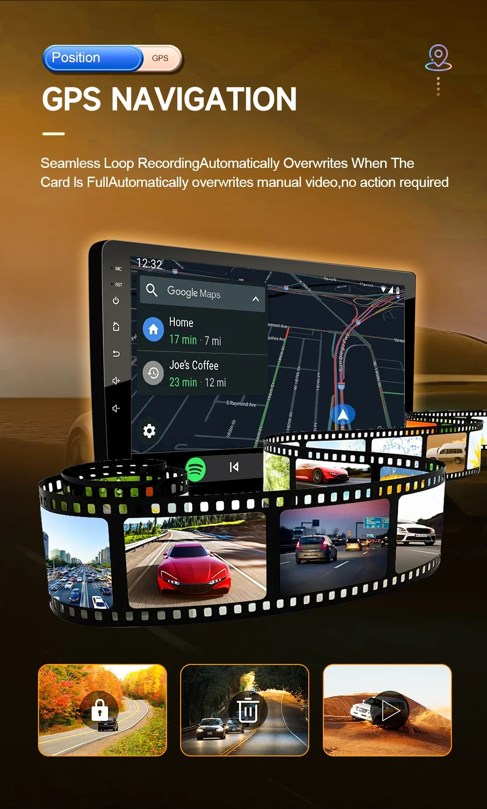 9-Inch Android Stereo for Chevrolet Onix 2020–2022