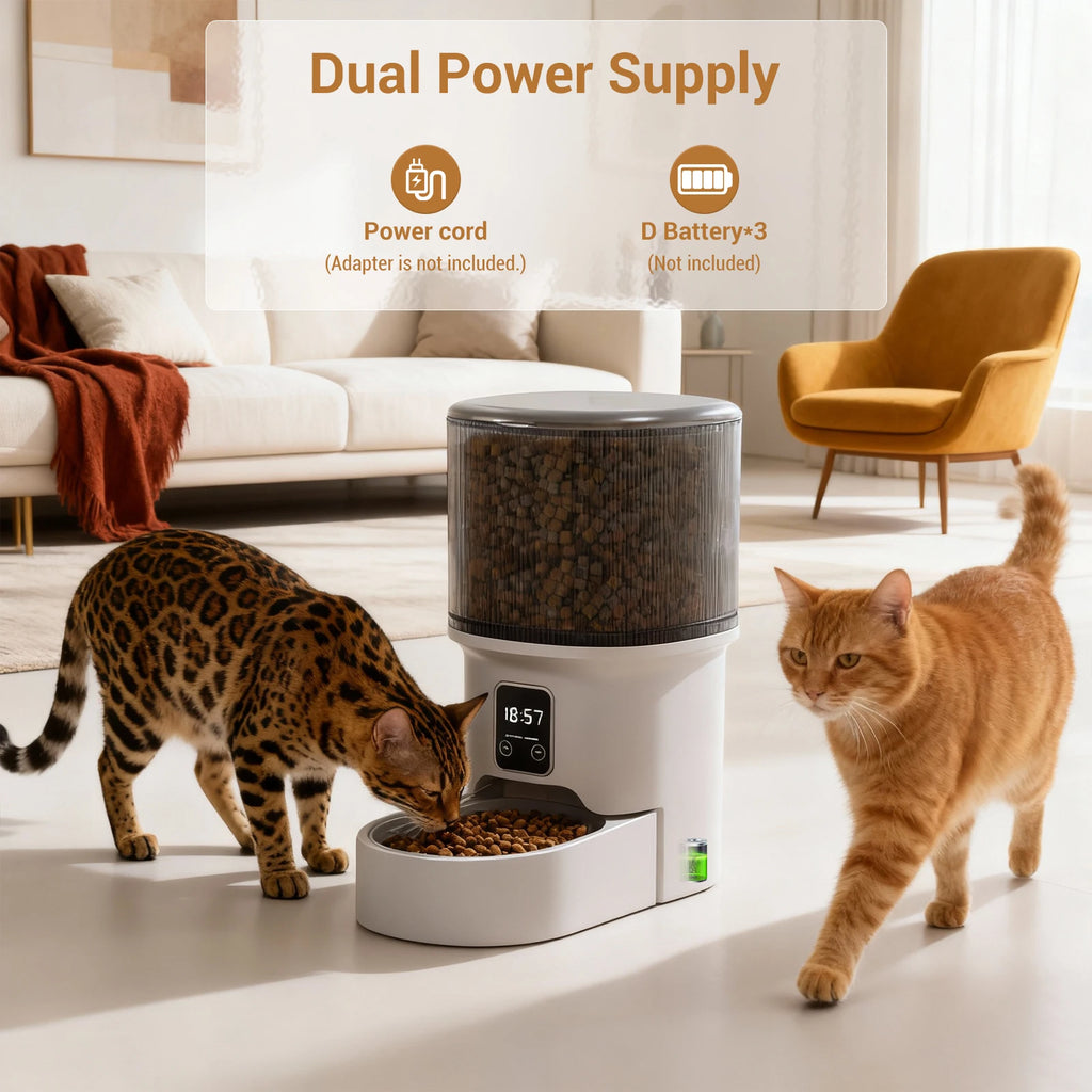 HiMISS 4L Programmable Automatic Pet Feeder