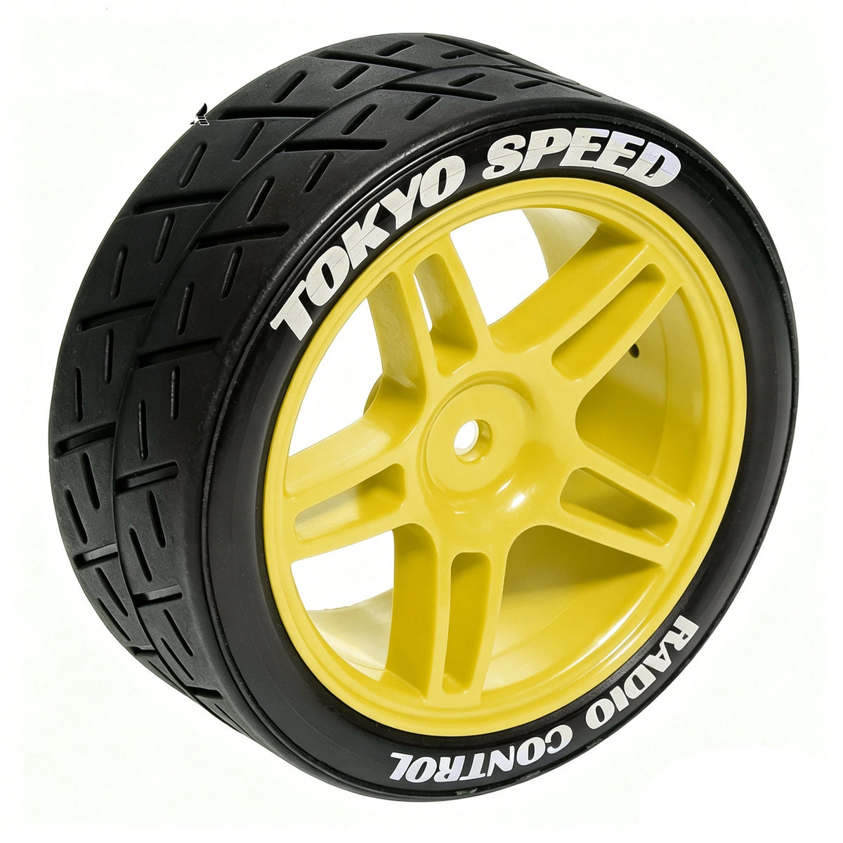 1:10 RC Car Tires & Wheels – Set of 4, 12 mm Hex