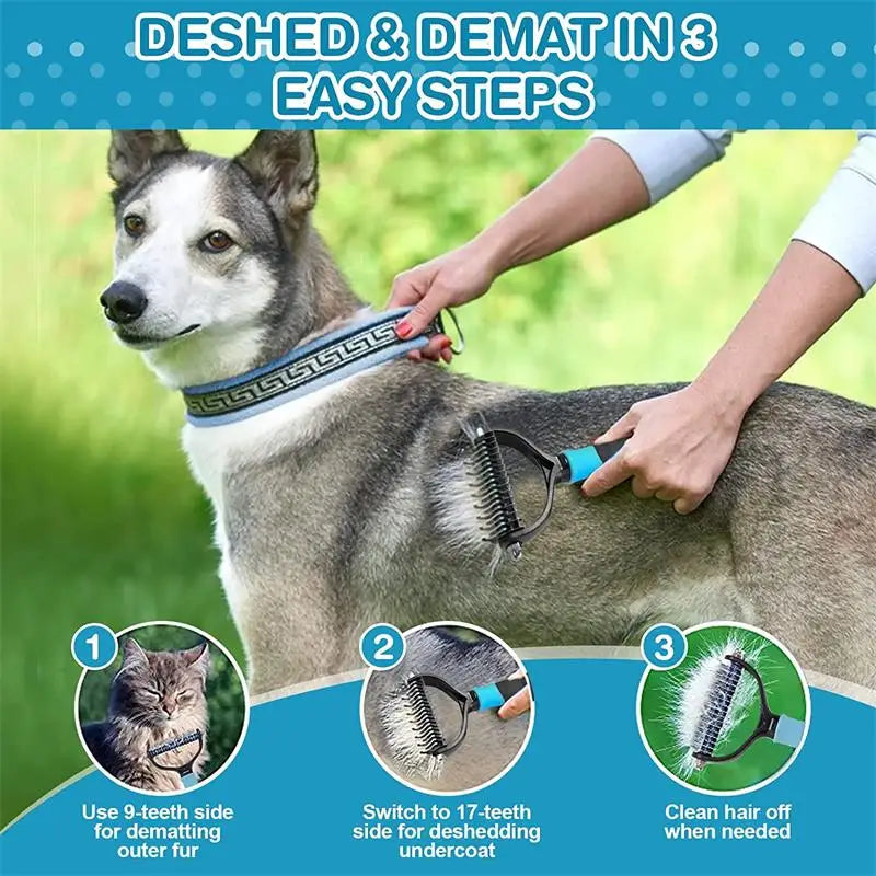 Stainless Steel Pet Grooming Brush