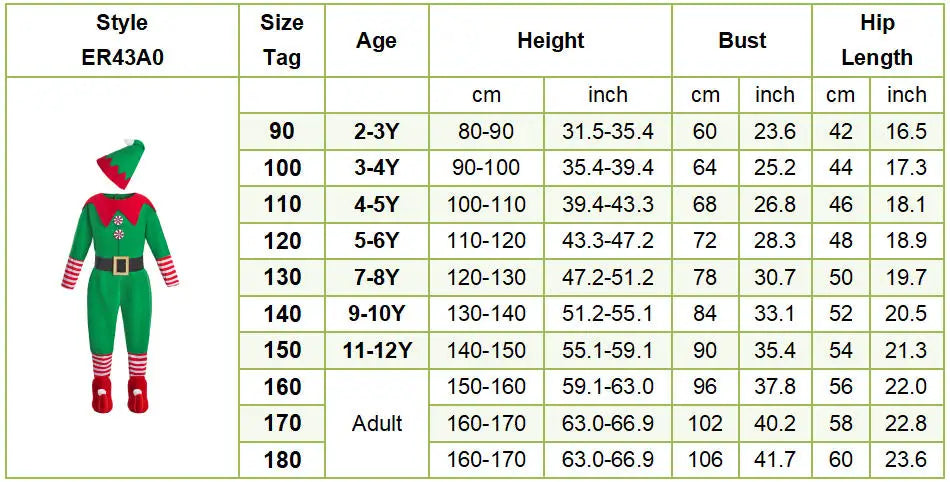 Kids Adult Christmas Clothing Set Kids Tops Pants Hat Belt Children Xmas Clothes Baby Boy Girl Birthday Outfit Elves Costume Whispering Desires Shoppe