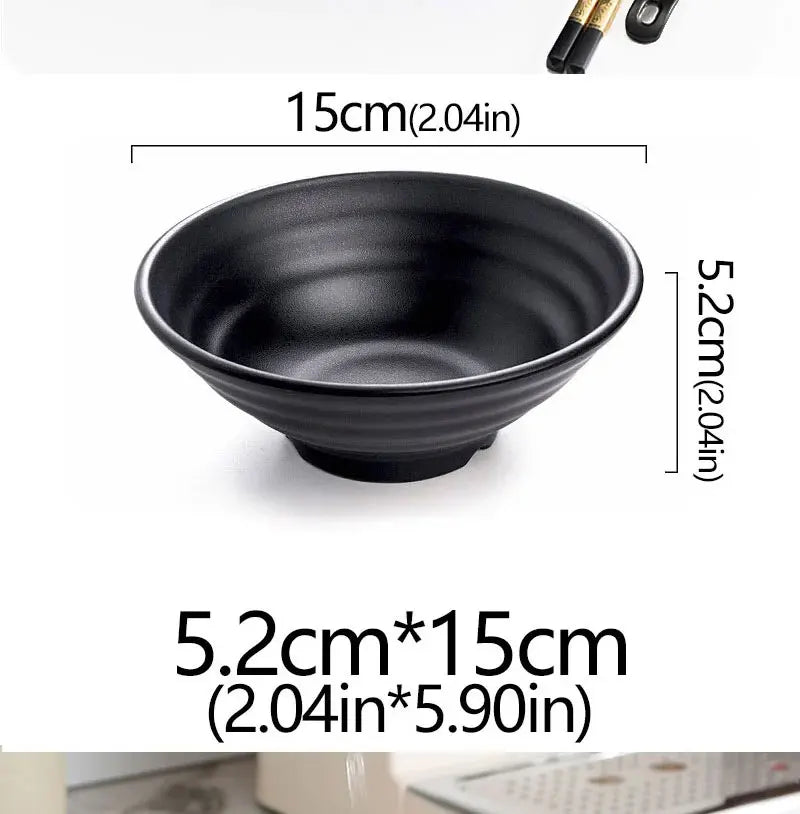 Frosted Melamine Bowls — Assorted Sizes