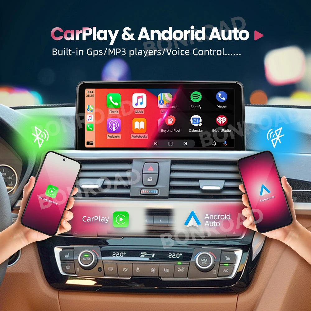 BONROAD 10.25-Inch CarPlay Display for BMW X5 / X6