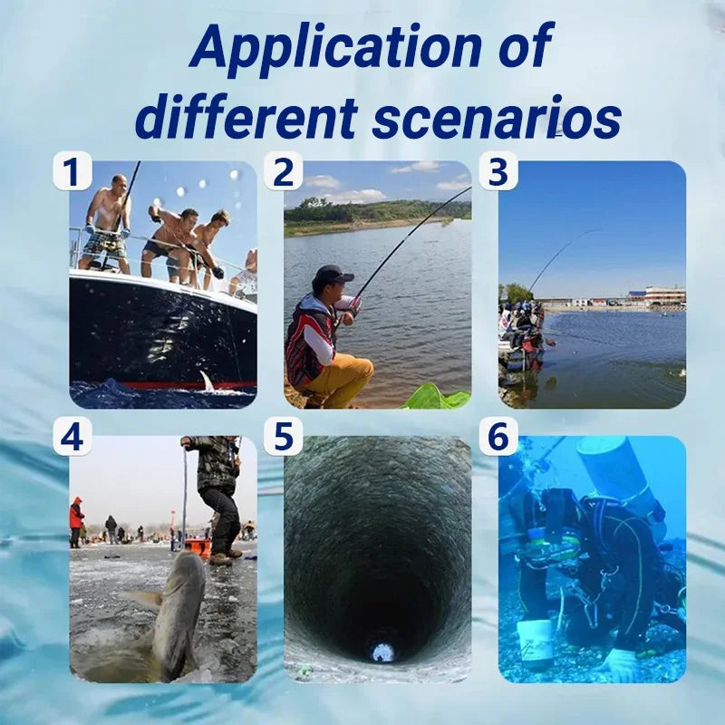 P300 Underwater Fishing Camera, 4.3-Inch Monitor & 15 m Cable