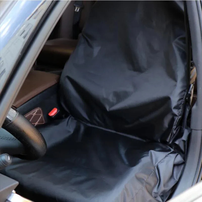 Black Oxford-Cloth Interior Protective Covers