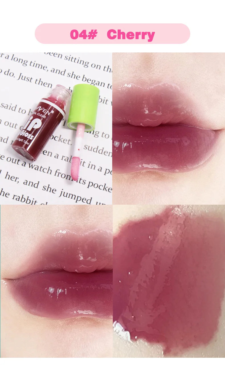 Mirror-Shine Lip Gloss – 6-Piece Set
