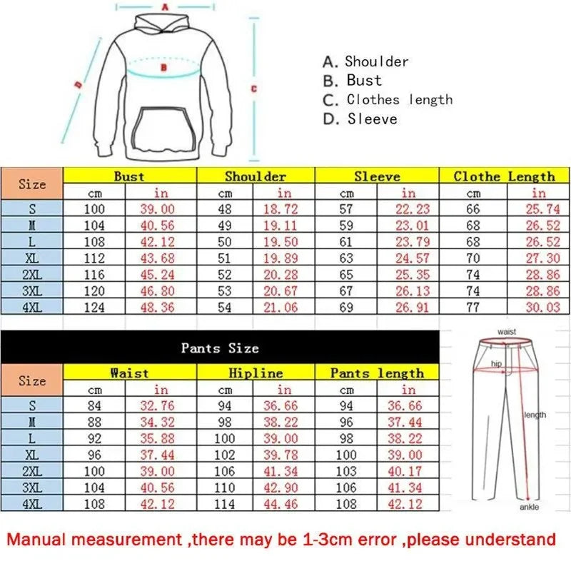 Men's Solid-Color Sweatshirt & Jogger Set