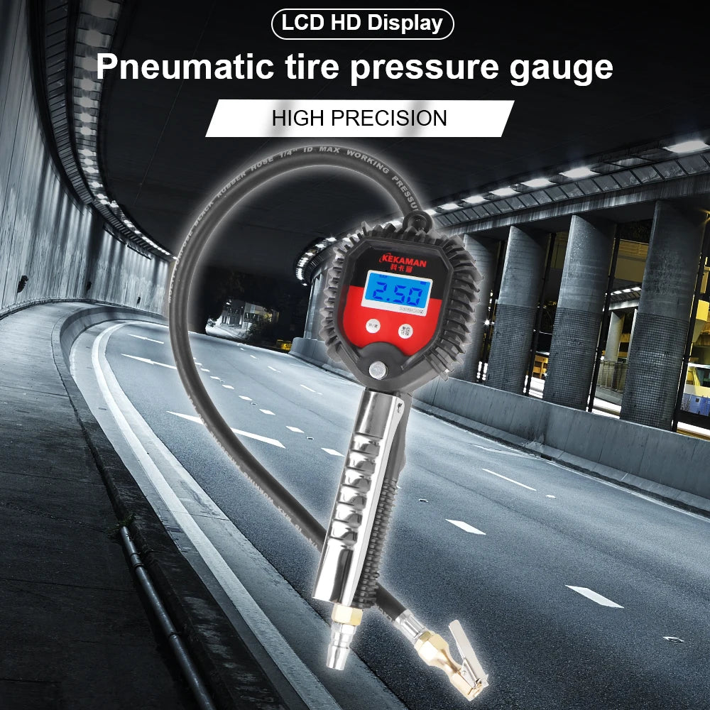 LEEPEE Digital Tire Inflator & Pressure Gauge