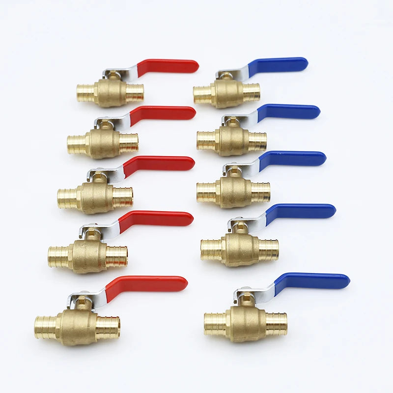 KING SMART 3/4" Full Port PEX Ball Valve, 10-Pack